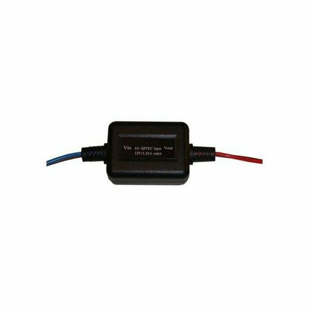 TYCON SYSTEMS DC to DC Converter, 18-32V DC to 12V DC, 15VA, 0 Hz TP-VR-2412